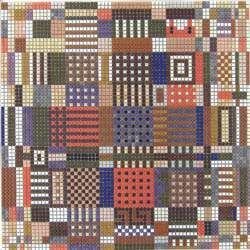 Мозаика Solo Mosaico Бабушкино одеяло 1005x1005 12x12x6 Мозаика стекло 100.5x100.5 Стандартные матричные панно, ковры, категория сложности 2