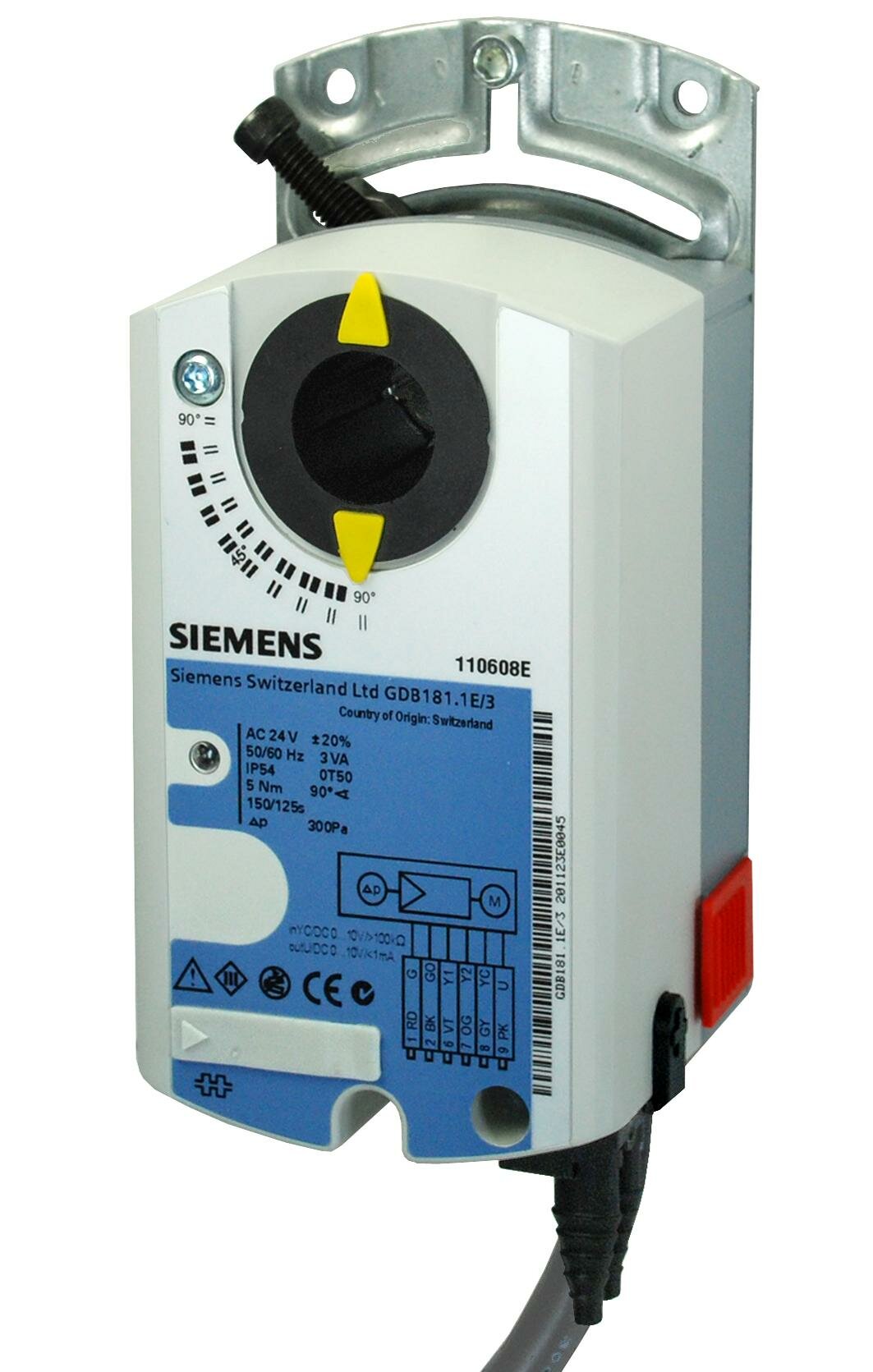 Электропривод Siemens GDB161.1E (5 Нм)