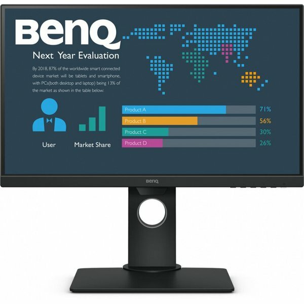 Монитор Benq 23.8quot; BL2480T черный IPS LED 16:9 HDMI M/M матовая HAS Pivot 1000:1 250cd 178гр/178гр 1920x1080 D-Sub DisplayPort FHD 5.7кг