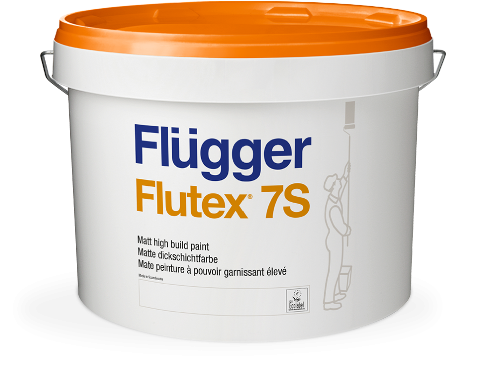 Flugger Flutex 7S | Флюгер Флютекс 7S ПВА-модифицированная латексная краска (9,1 л.)