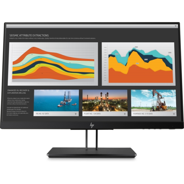 HP Z22n G2 LED 21.5 Monitor 1920×1080, 16: 9, IPS, 250 cd/m2, 1000: 1, 5ms, 178°/178°, VGA, HDMI, USB 3.0×3, DisplayPort, Energy Star, Epeat Gold, Black
