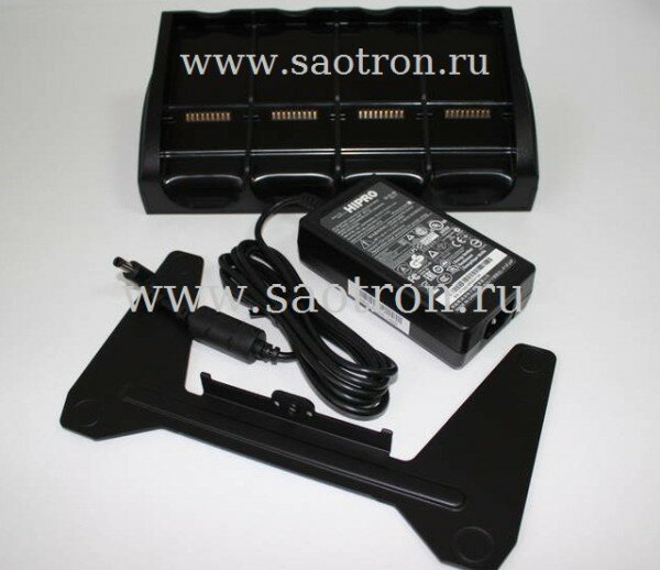 четырехслотовое зарядное устройство sac9500-401ces для аккумуляторов mc95x0 (комплект с блоком питания) zebra / motorola symbol SAC9500-401CES