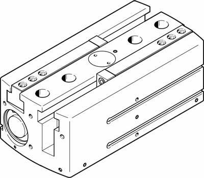 Захват параллельный с большим ходом Festo HGPL-40-80-A-B