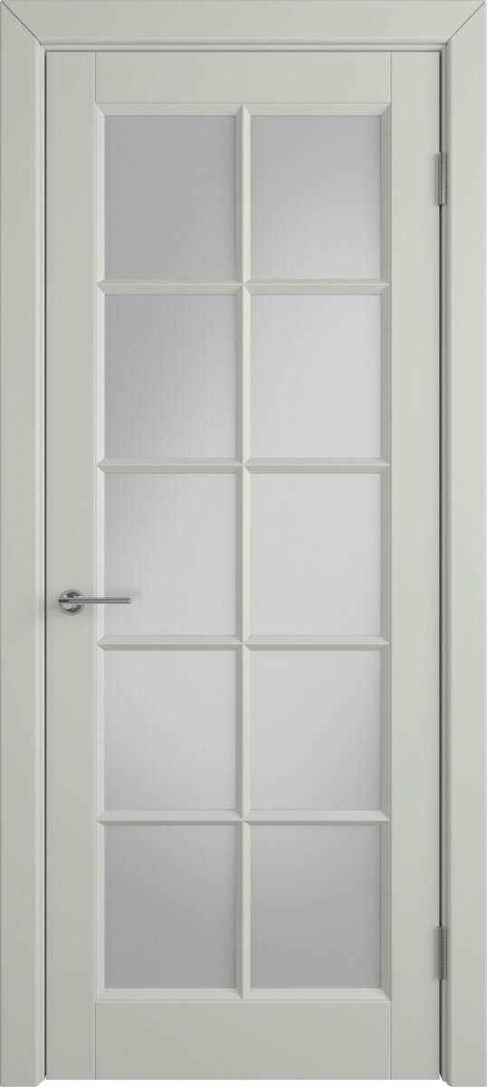 Межкомнатная дверь ВФД серия Glanta модель Cotton White Cloud