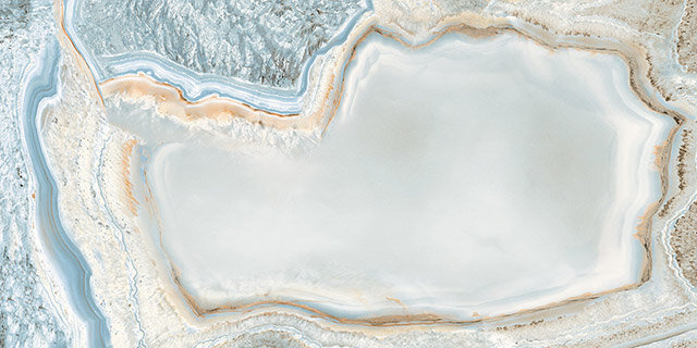 Полированный керамогранит под мрамор Aparici beyond turquesa pulido b 59,55x119,3 (м2)