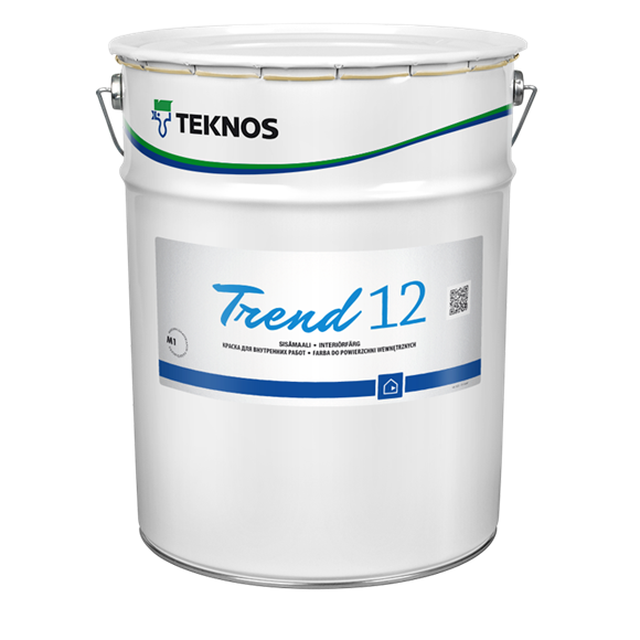 Teknos Trend 12 Краска для Внутренних Поверхностей 18л