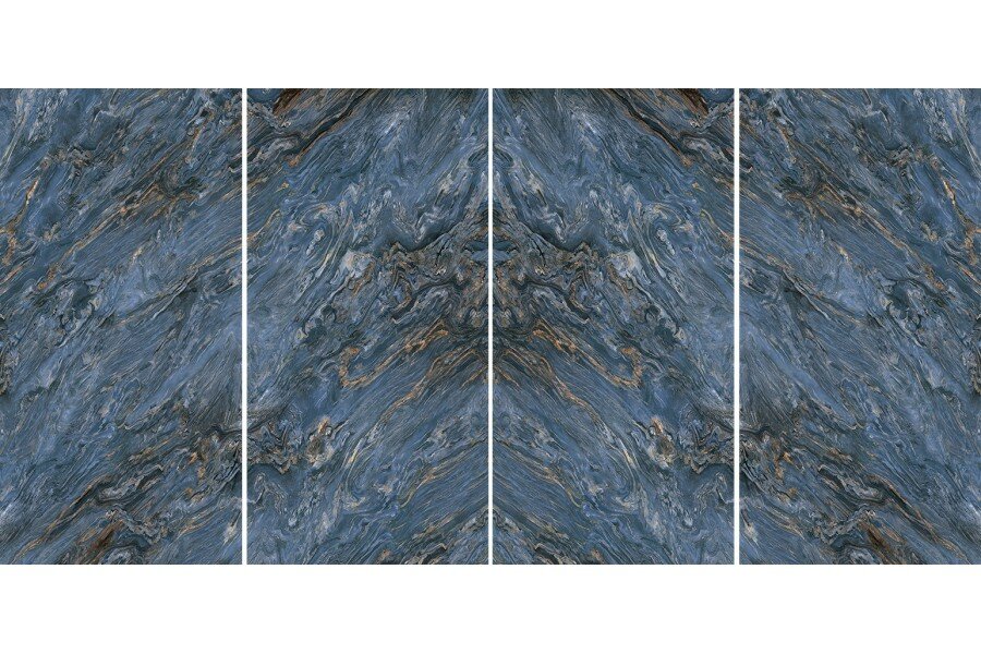 керамическая плитка Romario Ceramics Supreme Rhinestone Blue 180x360 (4x90x180)