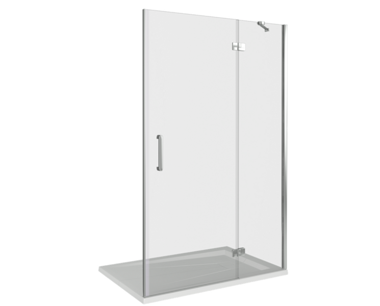 Душевая дверь в нишу Good Door SATURN WTW-120-C-CH-R 120 см правый