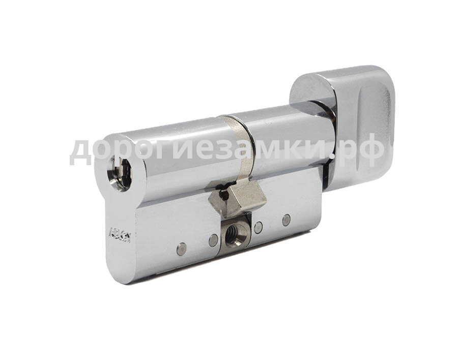 Цилиндр Abloy Protec2 CY 322 T ключ-вертушка (размер 41x36 мм) - Хром