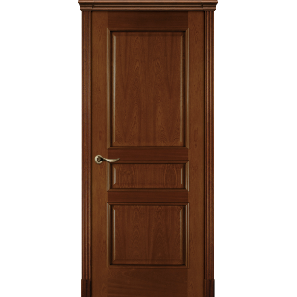 Межкомнатная дверь La Porte серия Classic модель 300.1 красное дерево глухая