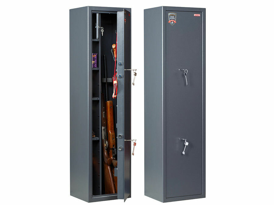 Оружейные шкафы и сейфы Промет AIKO Филин 32 (Беркут 32) цвет: Серый