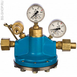 Редуктор рамповый для централизованного питания газосварочных постов (кислород) БАМЗ РКЗ-500-2
