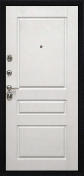 Входная дверь Сударь МД 45 Внутренняя панель:МД-45 Белый рис. Верона 2