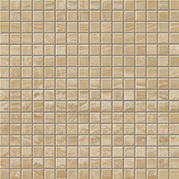 Marvel Gold Onyx Mosaico Lappato (AEO0) 30x30