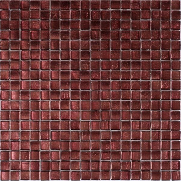 Мозаика стеклянная Alma BN44 Чист цвета 15 мм Beauty стекло,розовый,глянц,29.5x29.5