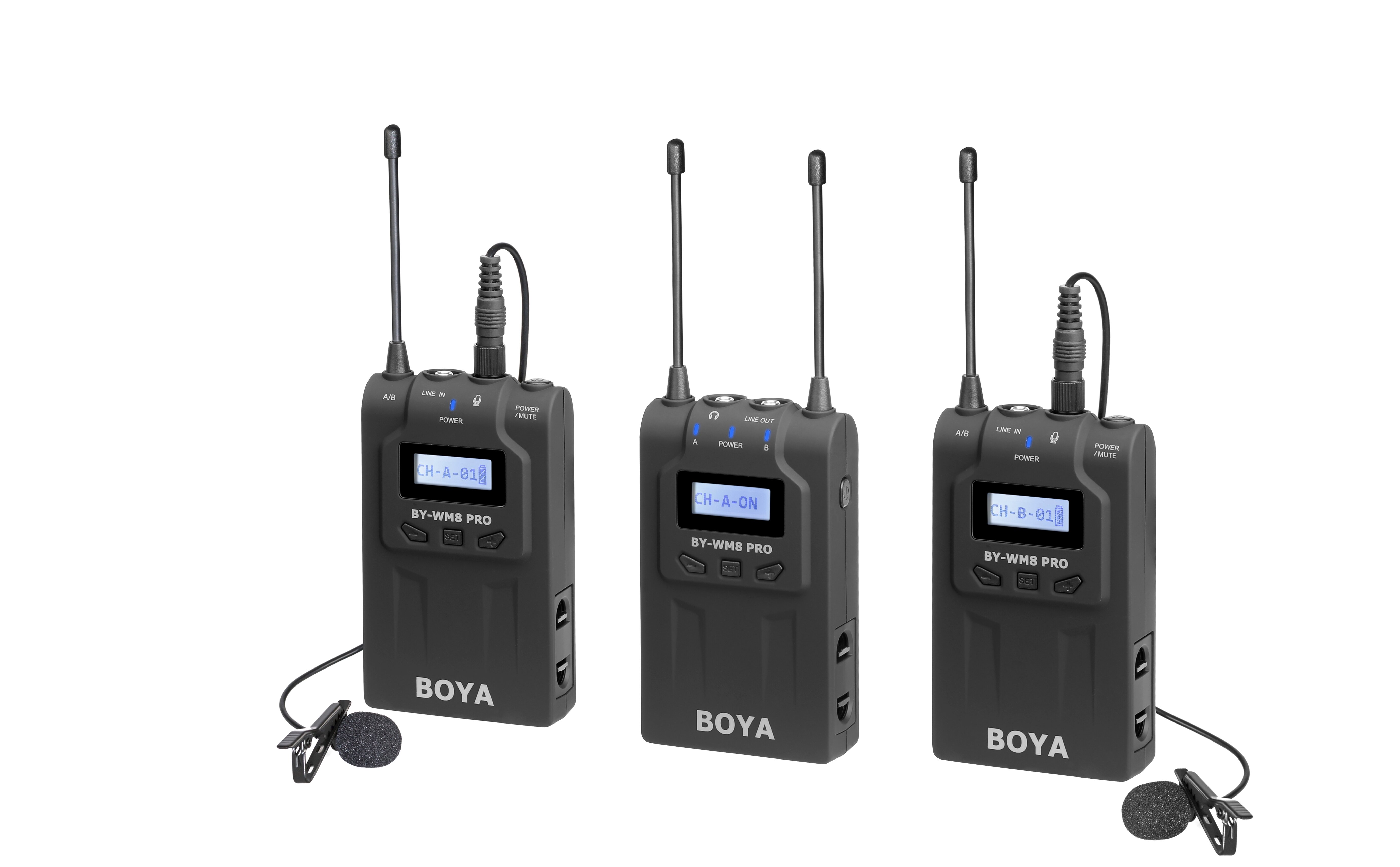 Радиосистемы для ТВ Boya BY-WM8 Pro-K2