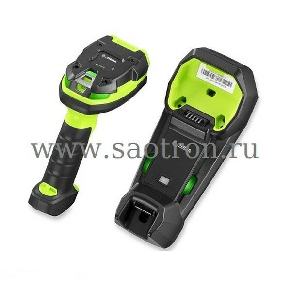 сканер штрих-кода zebra ds3678-hd3u4210sf kit: usb (hd rugged green, в комплекте подставка stb3678-c100f3ww, кабель usb, бп и кабели dc и ac) DS3678-HD3U4210SFW