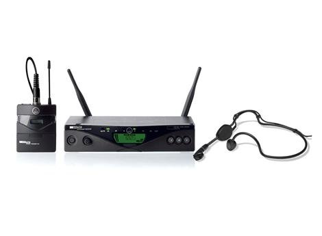 AKG WMS470 SPORTS SET BD9 (600.1-630.5МГц) радиосистема с приёмником SR470 и портативным передатчиком, микрофон с оголовьем C544L