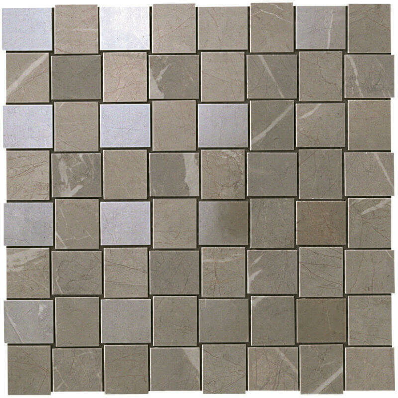 Atlas Concorde Marvel Pro Grey Fleury Net Mosaic 30.5x30.5 Настенная плитка