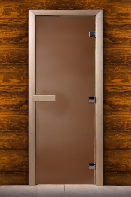 Дверь для сауны Maestro woods бронза матовая 800х2100