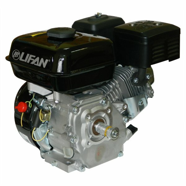 Двигатель Lifan 168f-2 6,5 л.с. (вал 19 мм, под китайский вариатор) с катушкой 12в, 7а, 84вт