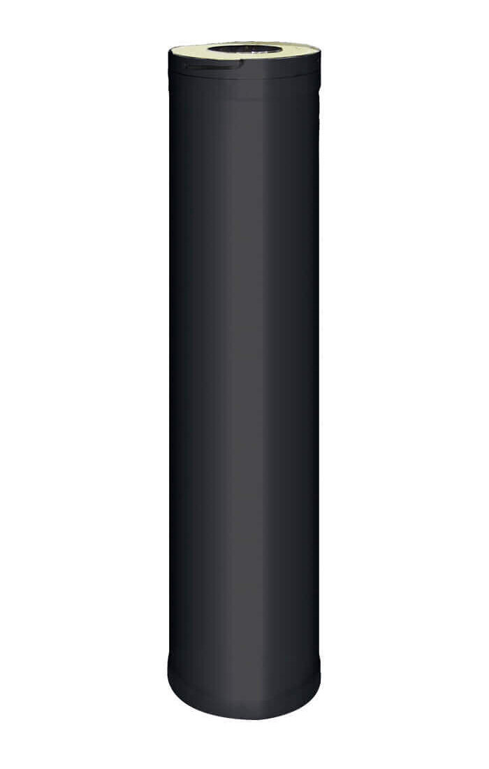 Дополнительный модуль дымохода Harvia 1м черный