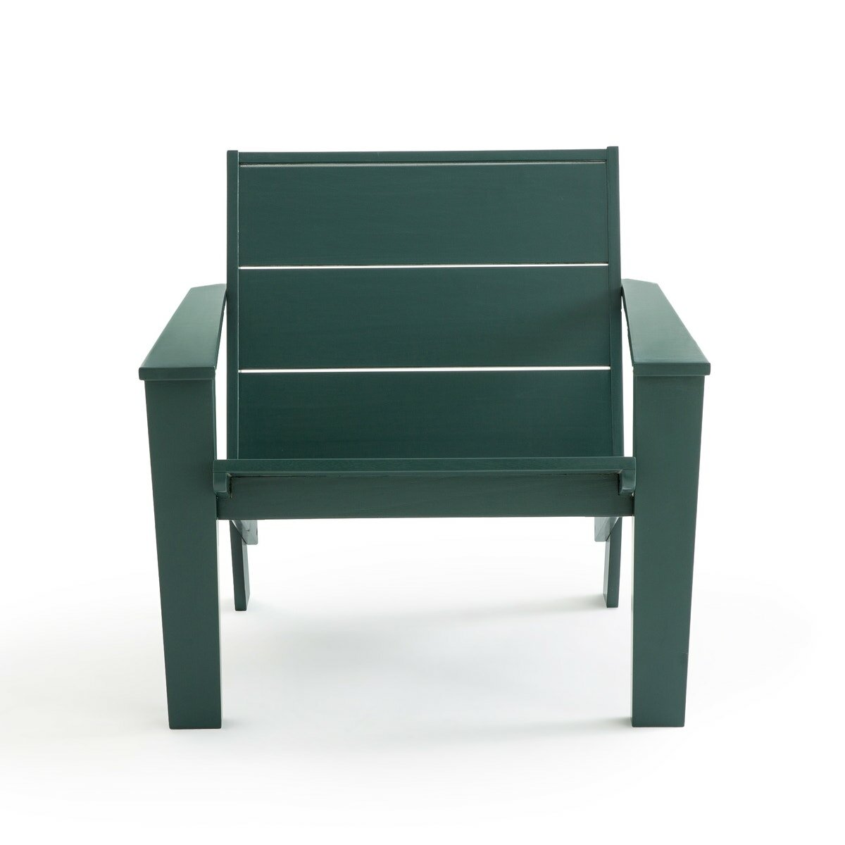 Кресло La Redoute В стиле адирондак из акации с масляным покрытием Rphir единый размер зеленый