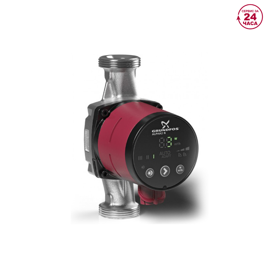 Grundfos Насос циркуляционный ALPHA2 25-60 N 180