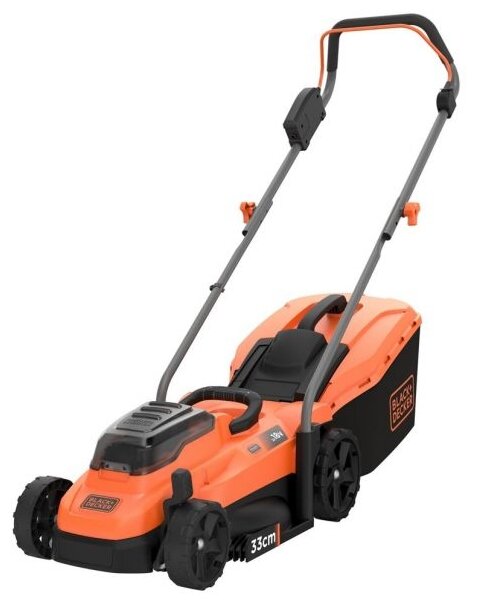 Аккумуляторная газонокосилка 2x18В, 2x2.5 Ач BLACK+DECKER BCMW3318L2-QW