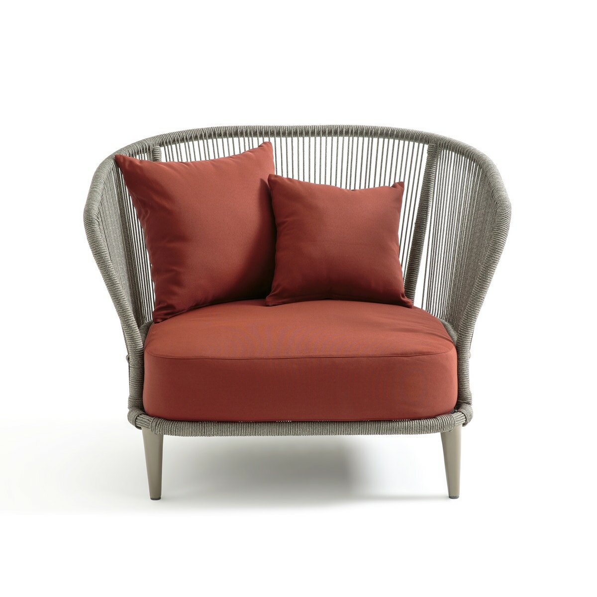 Кресло La Redoute Для сада дизайн Э Галлины Cestino единый размер каштановый