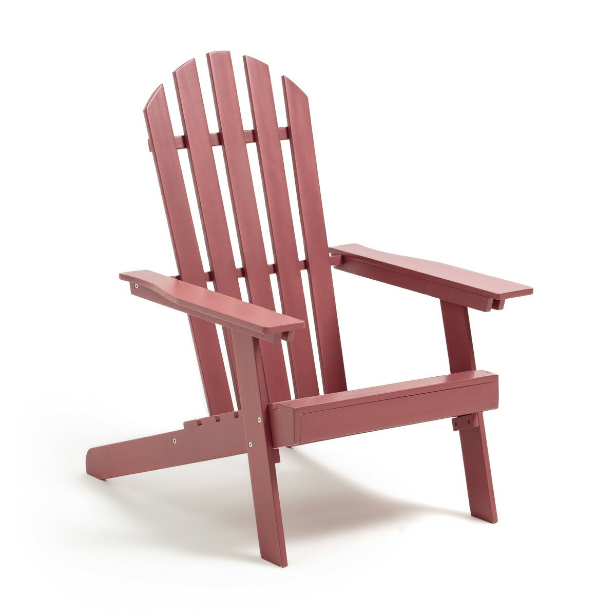 Стильное La Redoute Садовое кресло Adirondack положения гамма Zeda единый размер каштановый