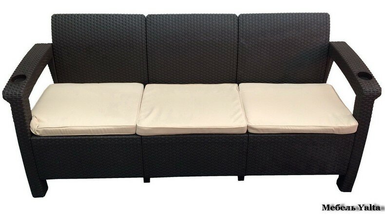 Трёхместный диван Sofa 3 Seat (Yalta)