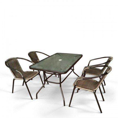 Комплект мебели Николь-3B CDC01/CDT016-120х70 Brown