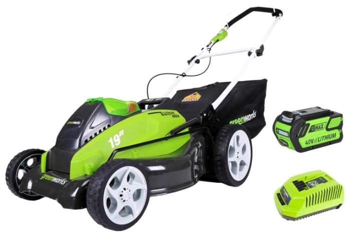 Газонокосилка greenworks 2500107ua G40LM45K2