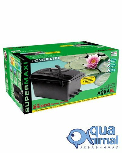 Aquael Фильтр стационарный - SUPER MAXI (25куб-м) внешний/погружной