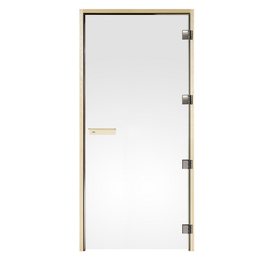 Дверь для сауны Tylo DGL 10x21 (коробка из осины, прозрачное стекло, арт. 91031938)