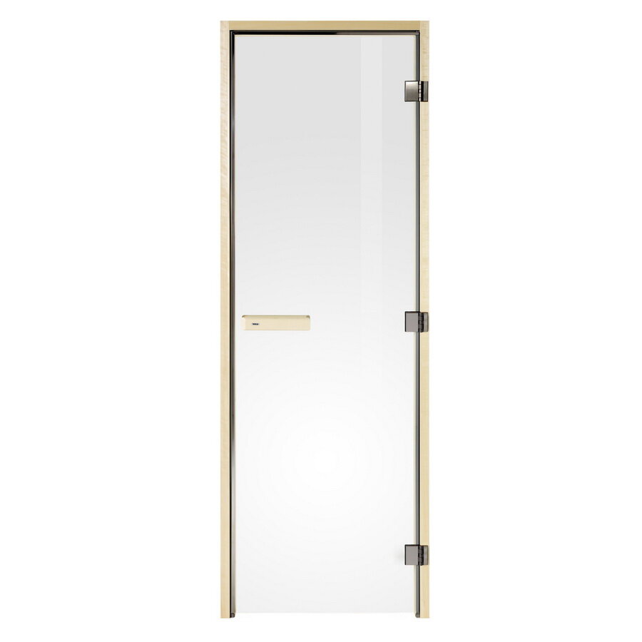 Дверь для сауны Tylo DGL 7x19 (прозрачная, ель, арт. 95113175)