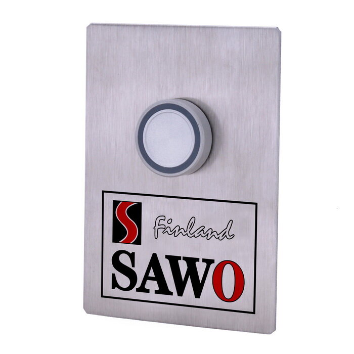 Кнопка вызова Sawo STP-BTN (с подсветкой и 10-метровым соединительным проводом)
