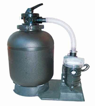 Фильтровальная установка NovumCristal-Flo 5, емкость диам. 380 мм, 0,37 кВт, 220 В, 6 м3/ч, клапан 6-поз. NOVUM