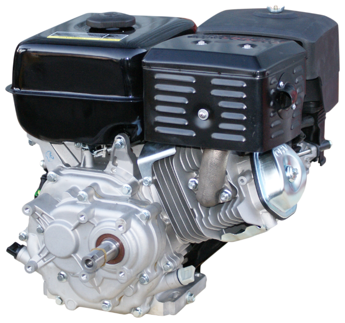 Двигатель бензиновый Lifan 190F-L (15 л.с., горизонтальный вал 22 мм, шестеренчатый редуктор)