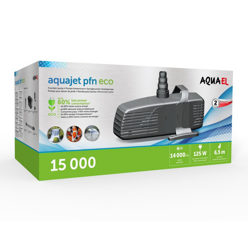 Aquael Насос фонтанный AQUAJET PFN ECO-15000 (14000 л/ч) п/воды 650 см