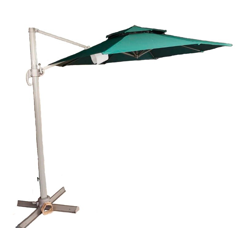 Садовый зонт, 8 спиц, 300х300см, зеленый (Garden Way), A002-3000 XLM