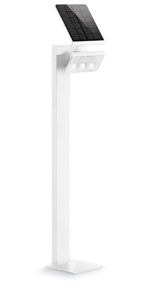 Steinel XSolar GL-S (671204) IP 44 white/clear Светодиодный светильник на солнечных батареях белый