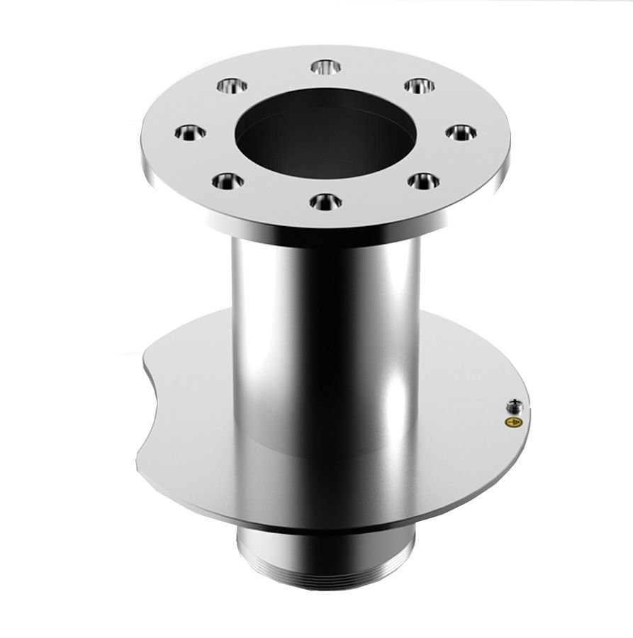 Male-flange floor/wall fitting tz-300