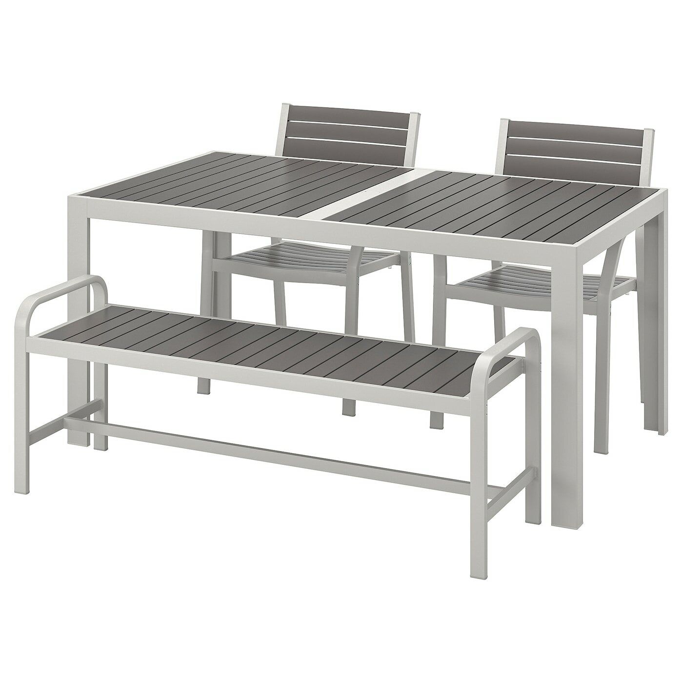 IKEA - шэлланд Стол+2стула+скамья,д/сада