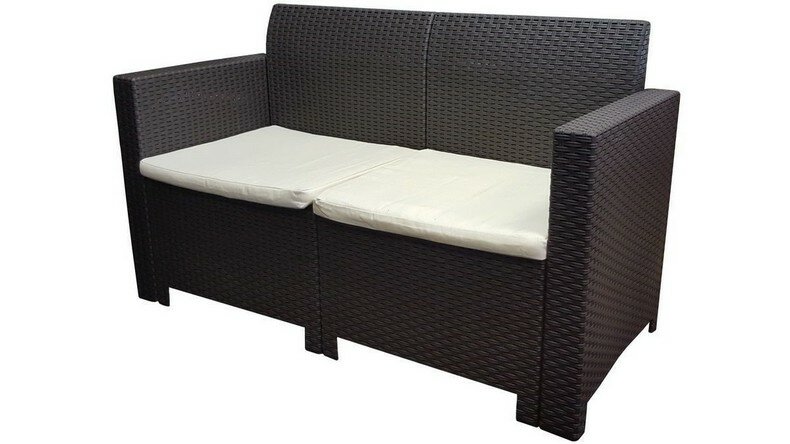 Диван NEBRASKA SOFA 2 (B:Rattan)