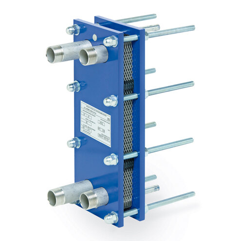 Теплообменник quot;Etnaquot; пластинчатый, модель quot;Etna 500quot; , материал AISI-316